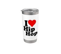 I Love Heart Hip hop Rap Stainless Steel Insulated Tumbler