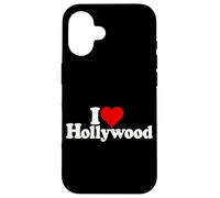 I LOVE HEART HOLLYWOOD CALIFORNIA Case for iPhone 16