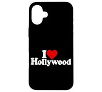 I LOVE HEART HOLLYWOOD CALIFORNIA Case for iPhone 16 Plus