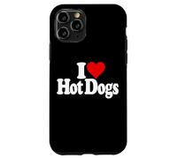 I LOVE HEART HOT DOGS WIENER SANDWICH SAUSAGE Case for iPhone 11 Pro