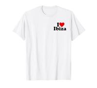 I LOVE HEART IBIZA SPAIN BALEARIC ISLANDS T-Shirt
