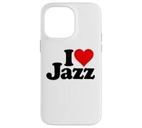 I LOVE HEART JAZZ MUSIC SONGS Case for iPhone 14 Pro Max