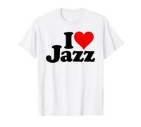I LOVE HEART JAZZ MUSIC SONGS T-Shirt
