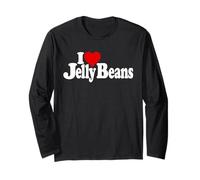 I Love Heart Jellybeans Jelly Beans Long Sleeve T-Shirt