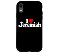 I LOVE HEART JEREMIAH NAME ON A TEE Case for iPhone XR