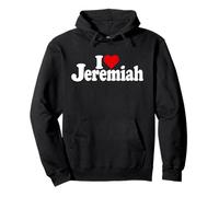 I LOVE HEART JEREMIAH NAME ON A TEE Pullover Hoodie