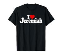 I Love Heart Jeremiah Name ON A TEE T-Shirt