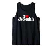 I Love Heart Jeremiah Name ON A TEE Tank Top