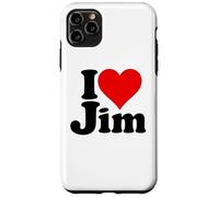I LOVE HEART JIM JAMES JIMMY NAME ON A TEE Case for iPhone 11 Pro Max