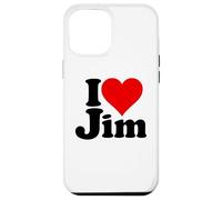 I LOVE HEART JIM JAMES JIMMY NAME ON A TEE Case for iPhone 12 Pro Max