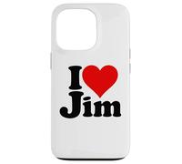 I LOVE HEART JIM JAMES JIMMY NAME ON A TEE Case for iPhone 13 Pro