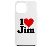 I LOVE HEART JIM JAMES JIMMY NAME ON A TEE Case for iPhone 13 Pro Max