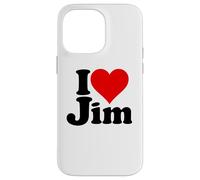 I LOVE HEART JIM JAMES JIMMY NAME ON A TEE Case for iPhone 14 Pro Max
