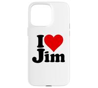 I LOVE HEART JIM JAMES JIMMY NAME ON A TEE Case for iPhone 15 Pro Max