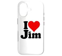 I LOVE HEART JIM JAMES JIMMY NAME ON A TEE Case for iPhone 17