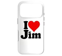I LOVE HEART JIM JAMES JIMMY NAME ON A TEE Case for iPhone 17 Pro