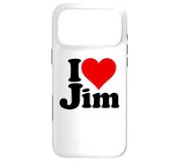 I LOVE HEART JIM JAMES JIMMY NAME ON A TEE Case for iPhone 17 Pro Max
