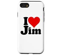 I LOVE HEART JIM JAMES JIMMY NAME ON A TEE Case for iPhone SE (2020) / 7/8