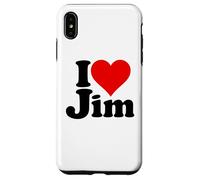 I LOVE HEART JIM JAMES JIMMY NAME ON A TEE Case for iPhone XS Max