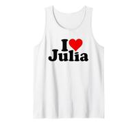 I Love Heart Julia Julie Juliette, Yulia Tank Top