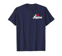 I Love Heart Jupiter Florida Planet Name T-Shirt