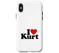 I LOVE HEART KURT Case for iPhone X/XS