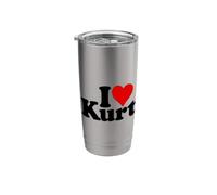 I Love Heart Kurt Stainless Steel Insulated Tumbler