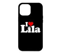 I LOVE HEART LILA NAME ON A TEE Case for iPhone 12 Pro Max