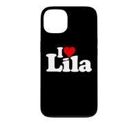 I LOVE HEART LILA NAME ON A TEE Case for iPhone 13