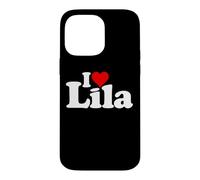 I LOVE HEART LILA NAME ON A TEE Case for iPhone 14 Pro Max