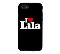 I LOVE HEART LILA NAME ON A TEE Case for iPhone SE (2020) / 7/8