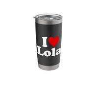 I Love Heart LOLA Stainless Steel Insulated Tumbler
