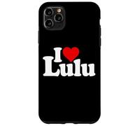 I LOVE HEART LULU NAME ON A TEE Case for iPhone 11 Pro Max