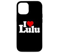 I LOVE HEART LULU NAME ON A TEE Case for iPhone 12/12 Pro