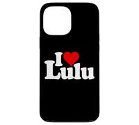 I LOVE HEART LULU NAME ON A TEE Case for iPhone 13 Pro Max