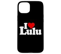 I LOVE HEART LULU NAME ON A TEE Case for iPhone 15 Plus