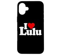 I LOVE HEART LULU NAME ON A TEE Case for iPhone 16 Plus