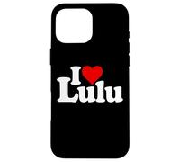 I LOVE HEART LULU NAME ON A TEE Case for iPhone 16 Pro Max