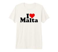 I Love Heart Malta Mediterranean Premium T-Shirt