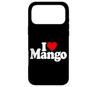 I LOVE HEART MANGO Case for iPhone 17 Pro Max