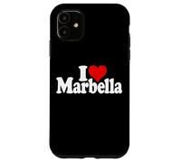 I LOVE HEART MARBELLA SPAIN ANDALUSIA COSTA DEL SOL Case for iPhone 11