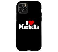 I LOVE HEART MARBELLA SPAIN ANDALUSIA COSTA DEL SOL Case for iPhone 11 Pro