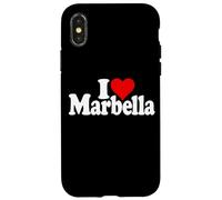 I LOVE HEART MARBELLA SPAIN ANDALUSIA COSTA DEL SOL Case for iPhone X/XS