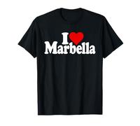 I LOVE HEART MARBELLA SPAIN ANDALUSIA COSTA DEL SOL T-Shirt