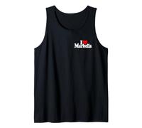 I Love Heart Marbella Spain Andalusia Costa DEL SOL Tank Top