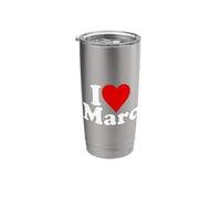 I Love Heart Marc Marcus Stainless Steel Insulated Tumbler