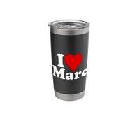 I Love Heart Marc Marcus Stainless Steel Insulated Tumbler