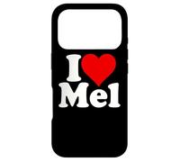 I LOVE HEART MEL MELVIN MELANIE MELINDA MELISSA MELODY Case for iPhone 17 Pro