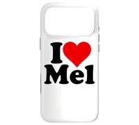 I LOVE HEART MEL MELVIN MELANIE MELINDA MELISSA MELODY Case for iPhone 17 Pro Max