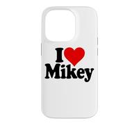 I LOVE HEART MIKEY MIKE MICHAEL Case for iPhone 14 Pro